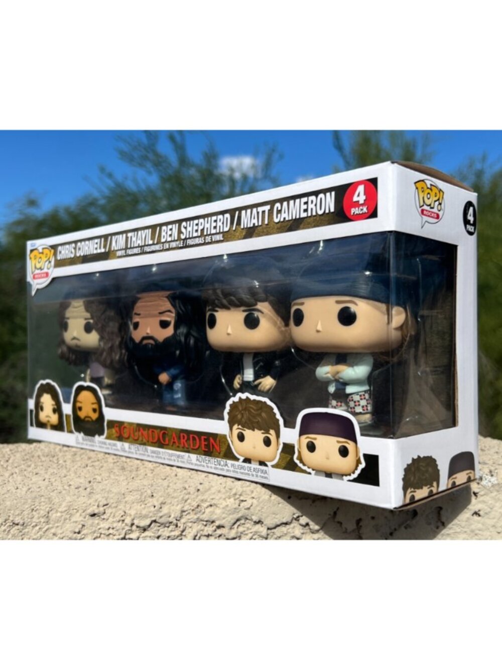 Funko Pop! Rocks: Soundgarden-Chris Cornell/Kim Thayil/Ben Shepherd/Matt Cameron